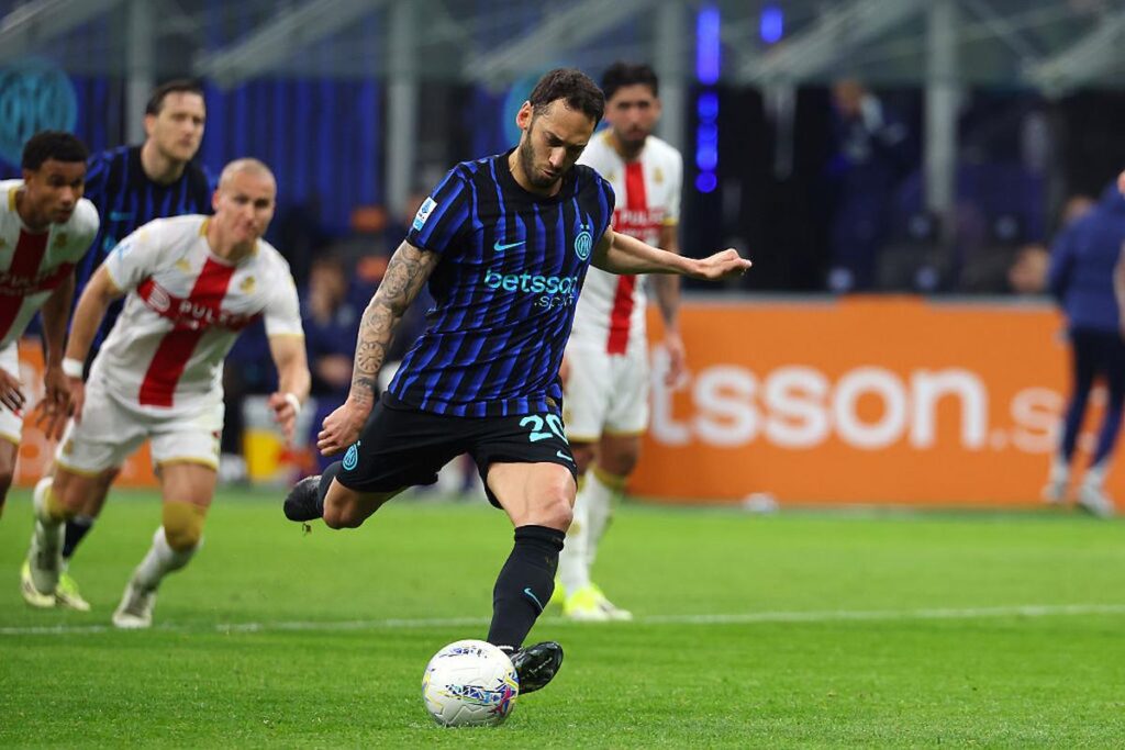 calhanoglu rigore inter genoa