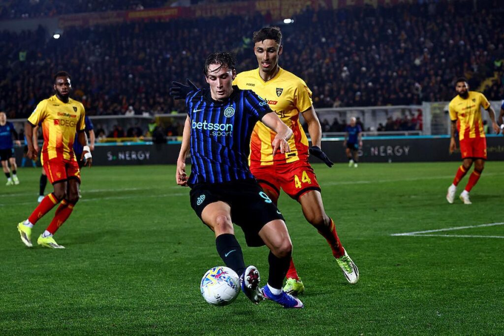 lecce inter tiago gabriel vs esposito