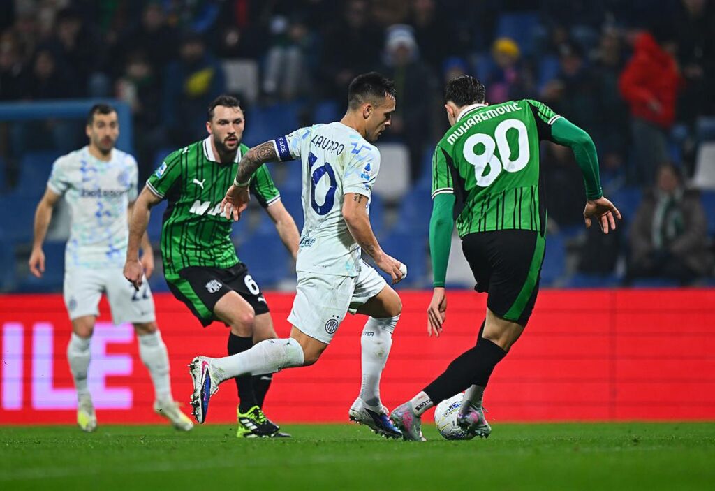 lautaro martinez vs sassuolo