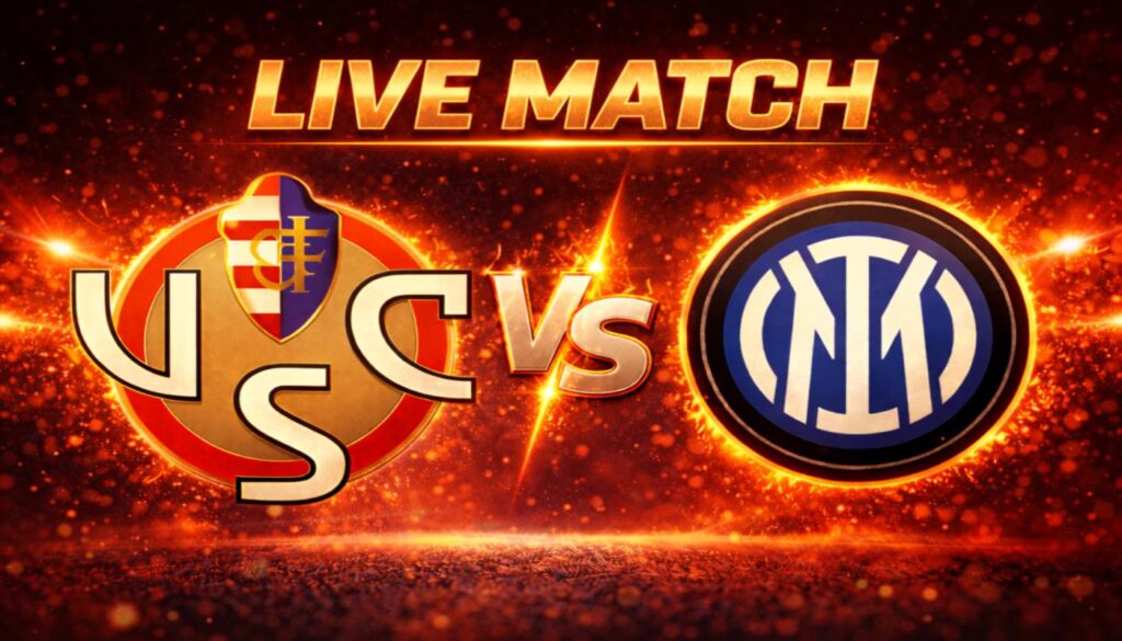 Live Match Cremonese-Inter