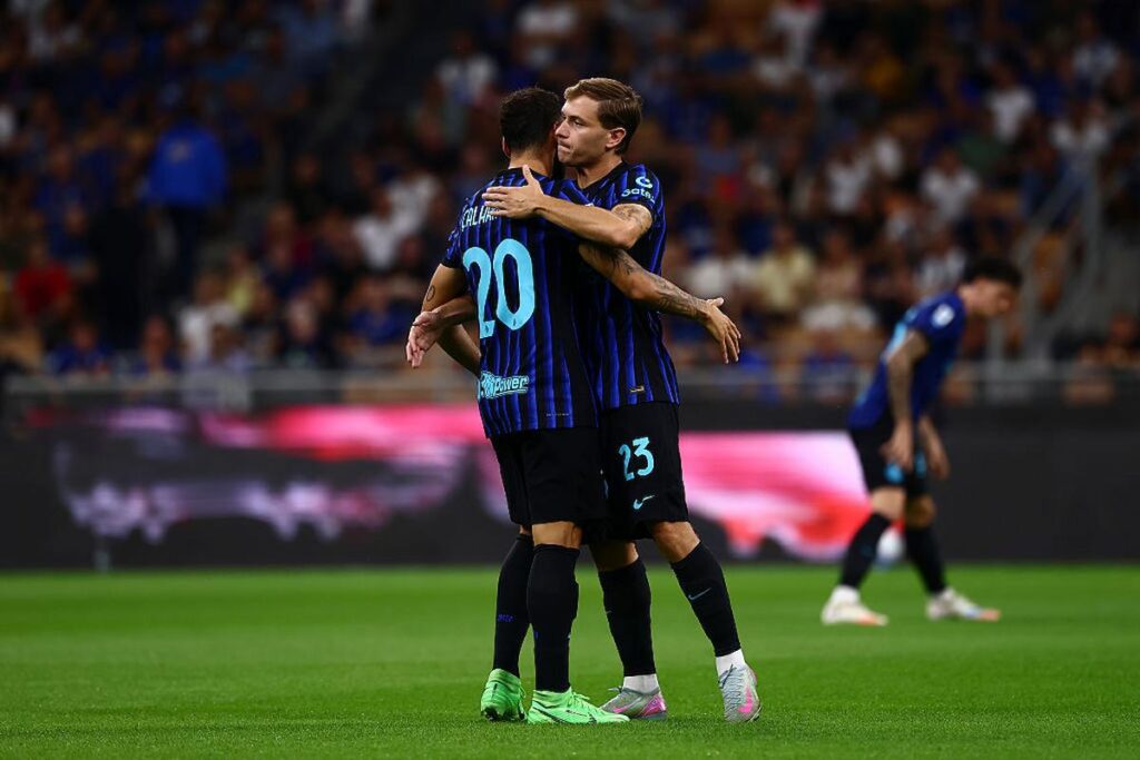 barella e calhanoglu