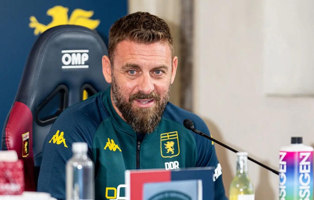 Il tecnico del Genoa De Rossi ha parlato