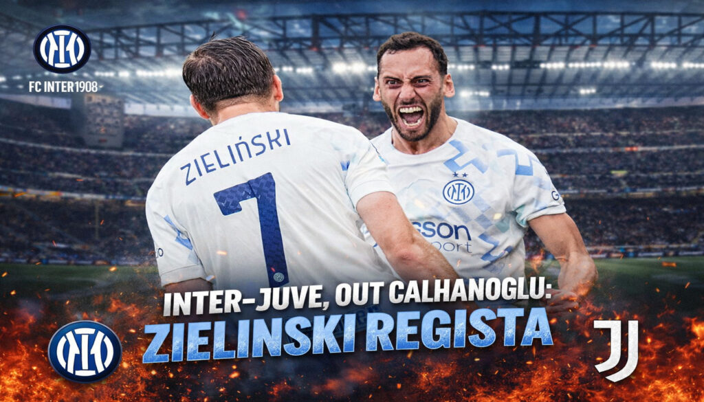Calhanoglu parte in panchina
