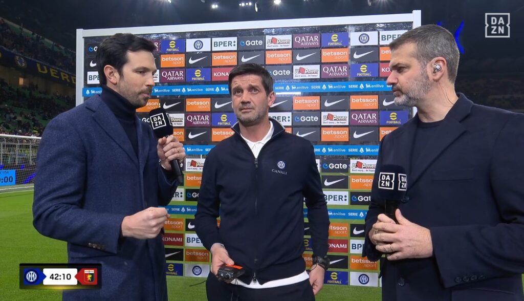 chivu genoa inter dazn