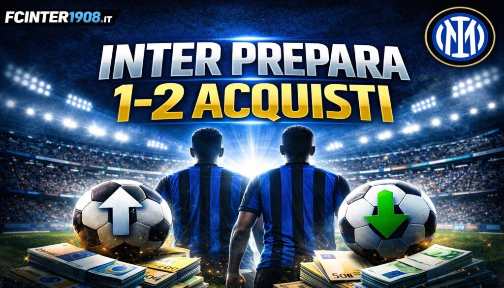Inter pensa a 1-2 arrivi last minute
