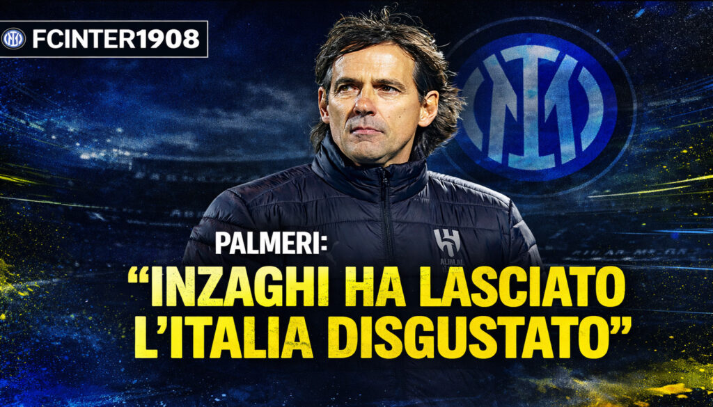 Oggi si è capito chiaramente perché Inzaghi ha lasciato l'Italia disgustato