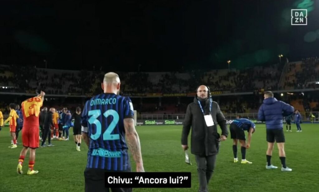 dimarco chivu mvp lecce inter