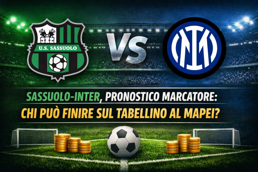 pronostico marcatore sassuolo inter
