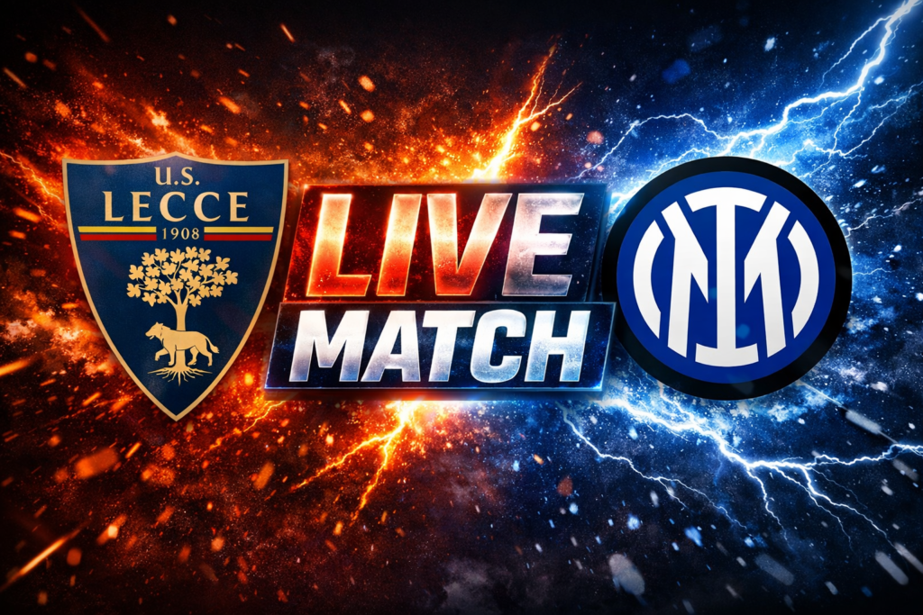 lecce inter live match