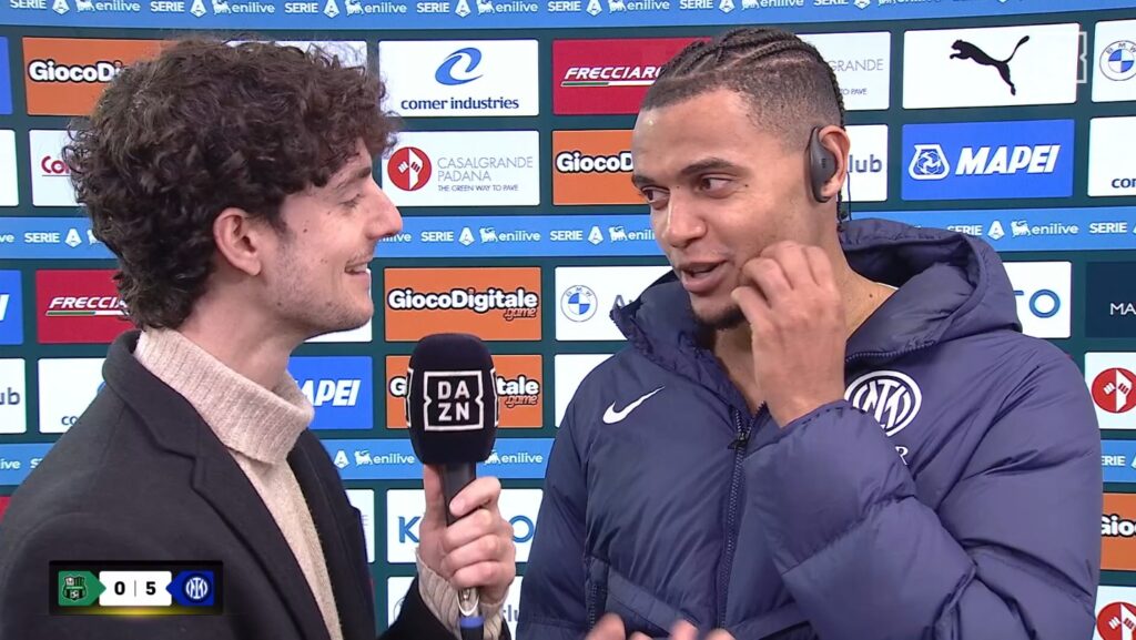 akanji sassuolo inter dazn