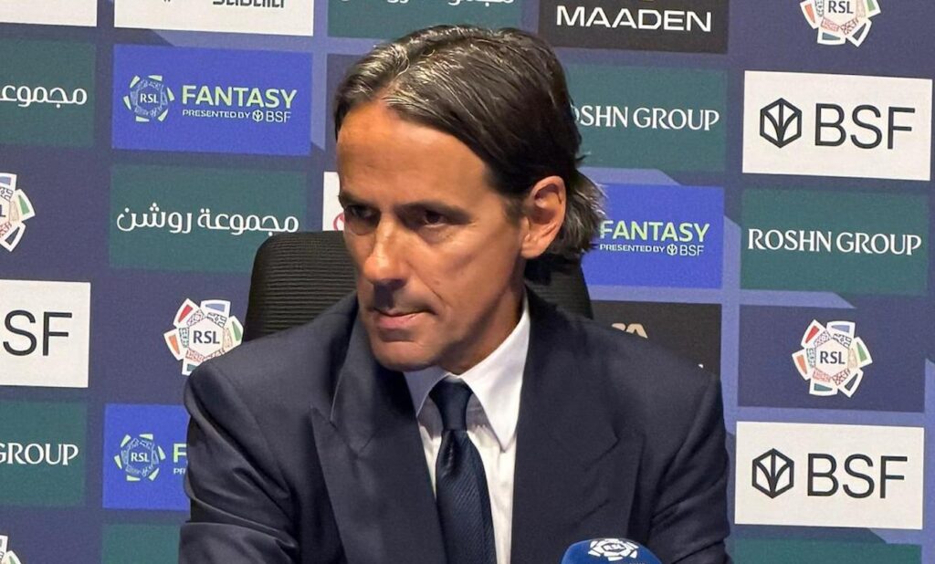 Arabia Saudita, crisi Inzaghi