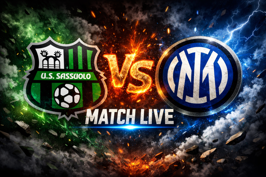sassuolo inter live match