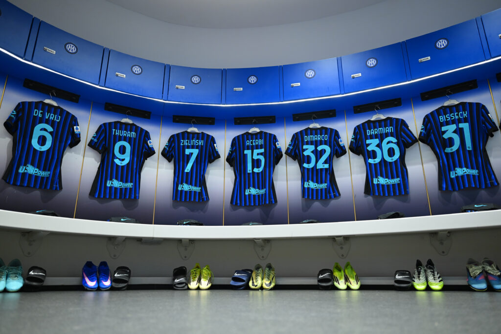 Spogliatoio Inter