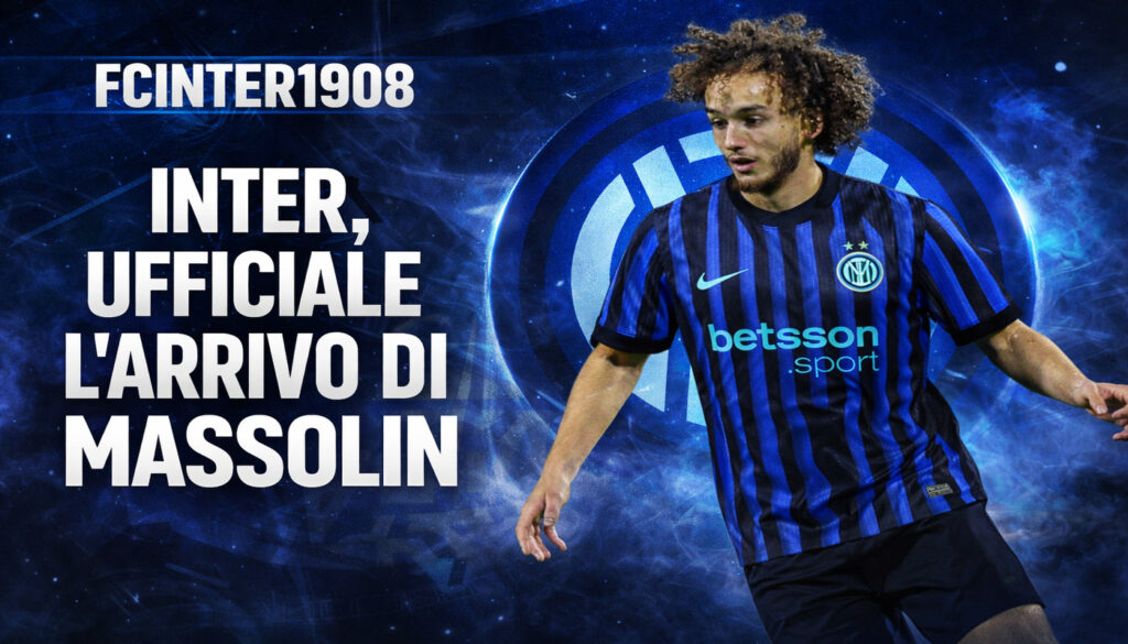 FC Internazionale Milano comunica l'arrivo in nerazzurro di Yanis Massolin
