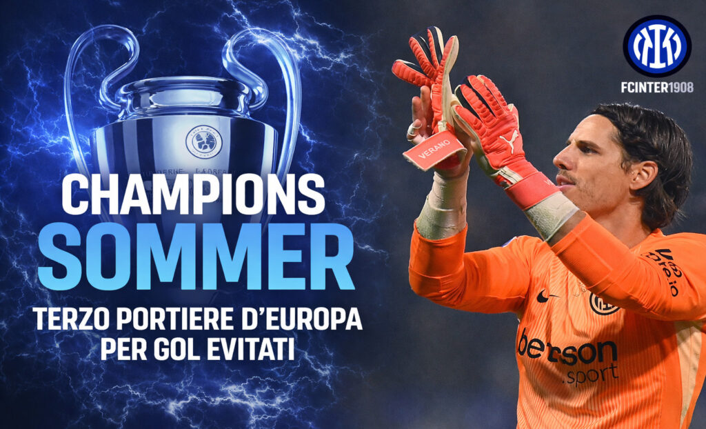 Gol evitati, Sommer penultimo in Serie A ma terzo in Champions
