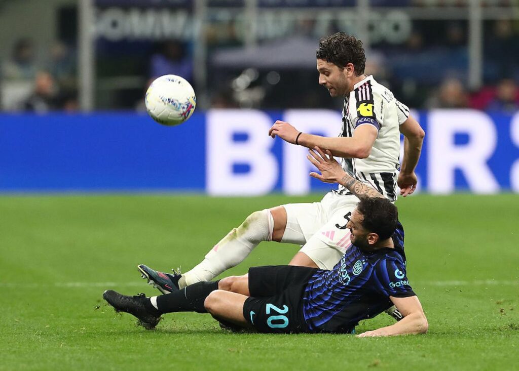 calhanoglu vs locatelli inter juve