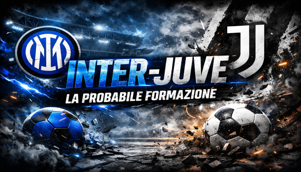 Inter-Juventus, le probabili formazioni