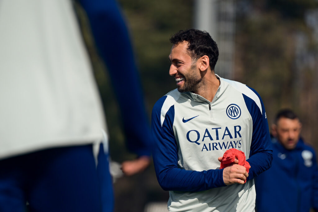FC Internazionale Training Session And Press Conference