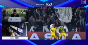 dazn marelli juve sassuolo