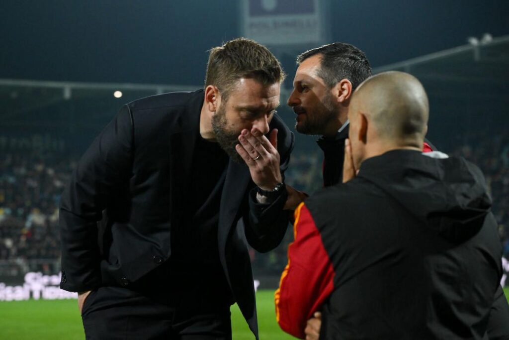 de rossi e collaboratore mancini