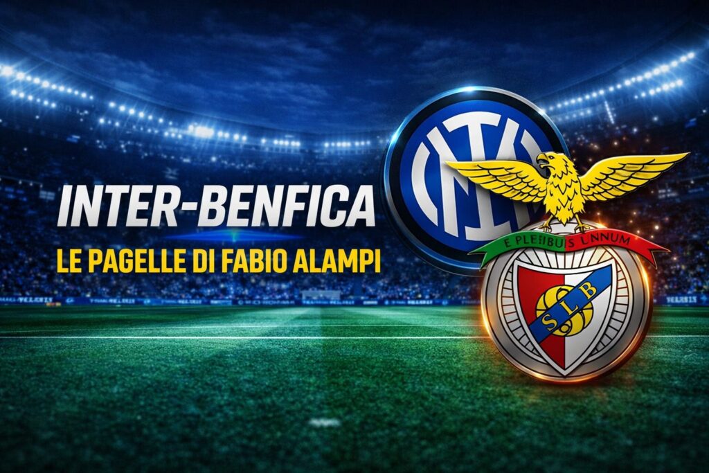 Inter-Benfica pagelle