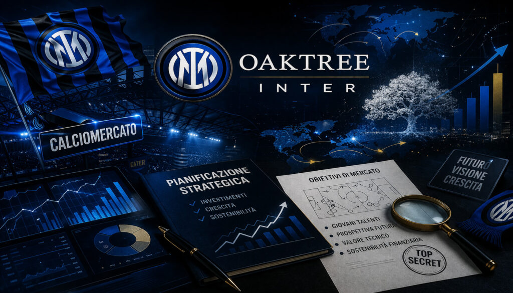 Inter, da Oaktree 40 mln + le cessioni