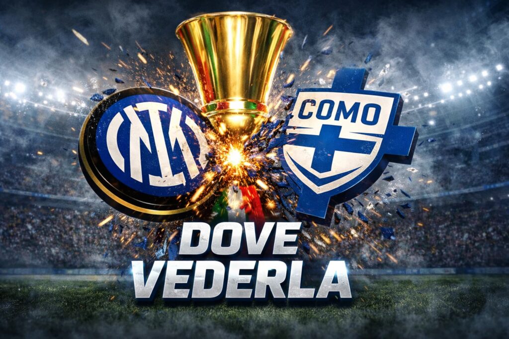 Inter Como dove vederla