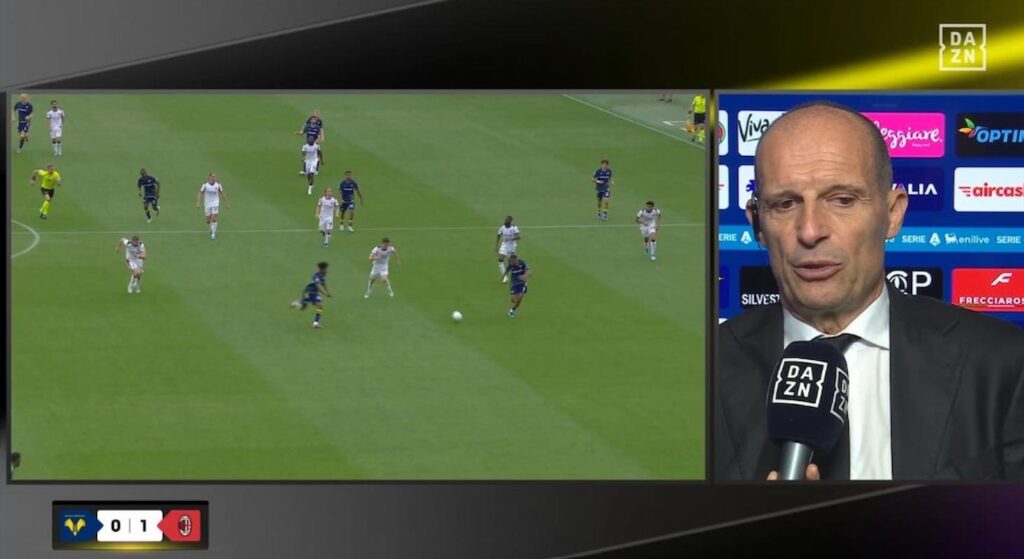 allegri milan verona dazn (1)