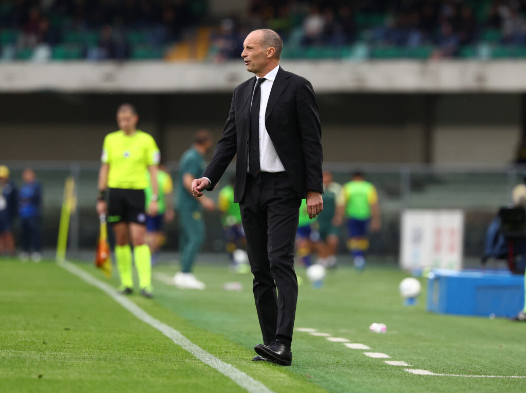 Allegri Hellas Verona FC v AC Milan - Serie A