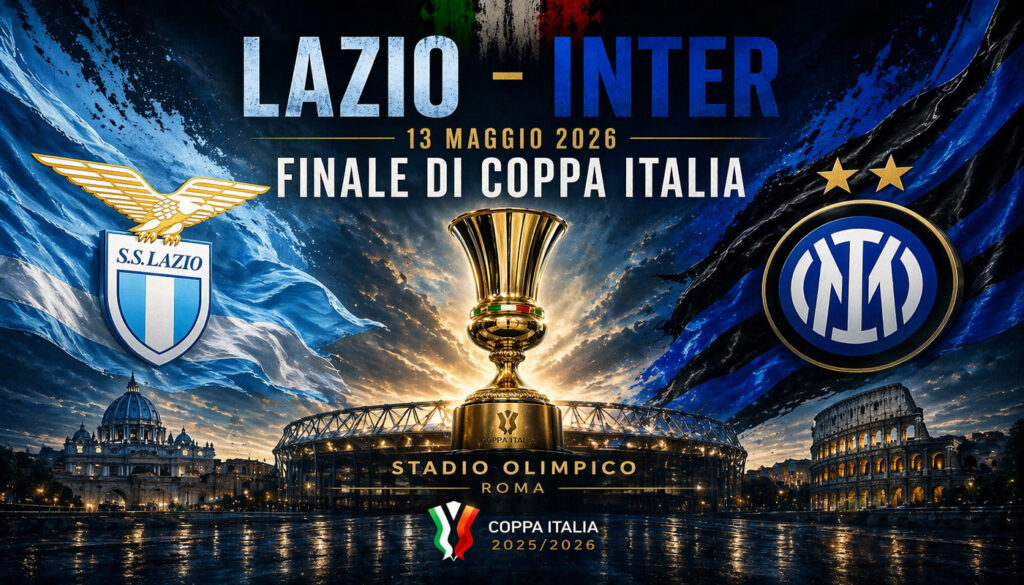 Coppa Italia, sarà Inter-Lazio la finale