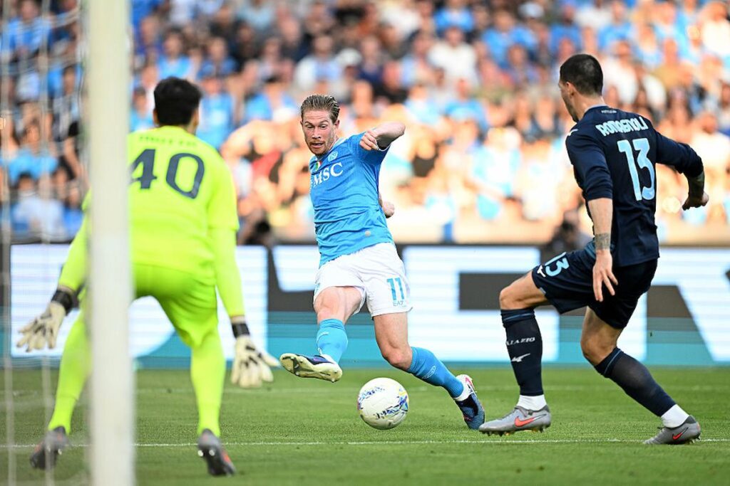 de bruyne napoli lazio