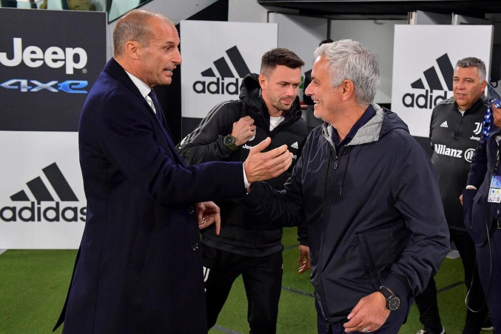 Allegri e Mourinho