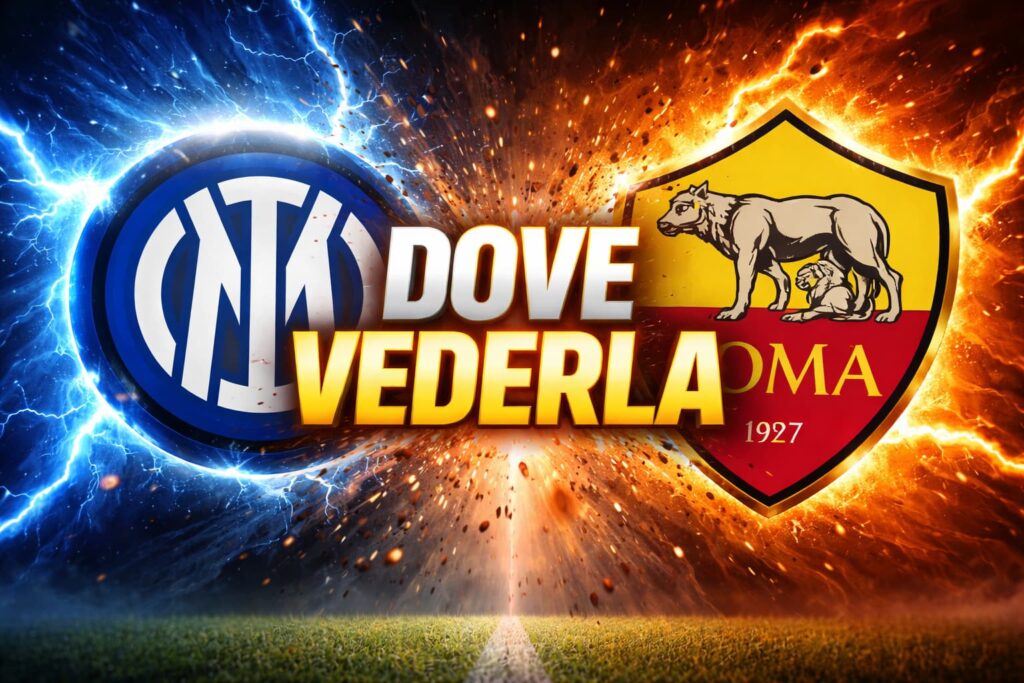 Inter-Roma dove vederla