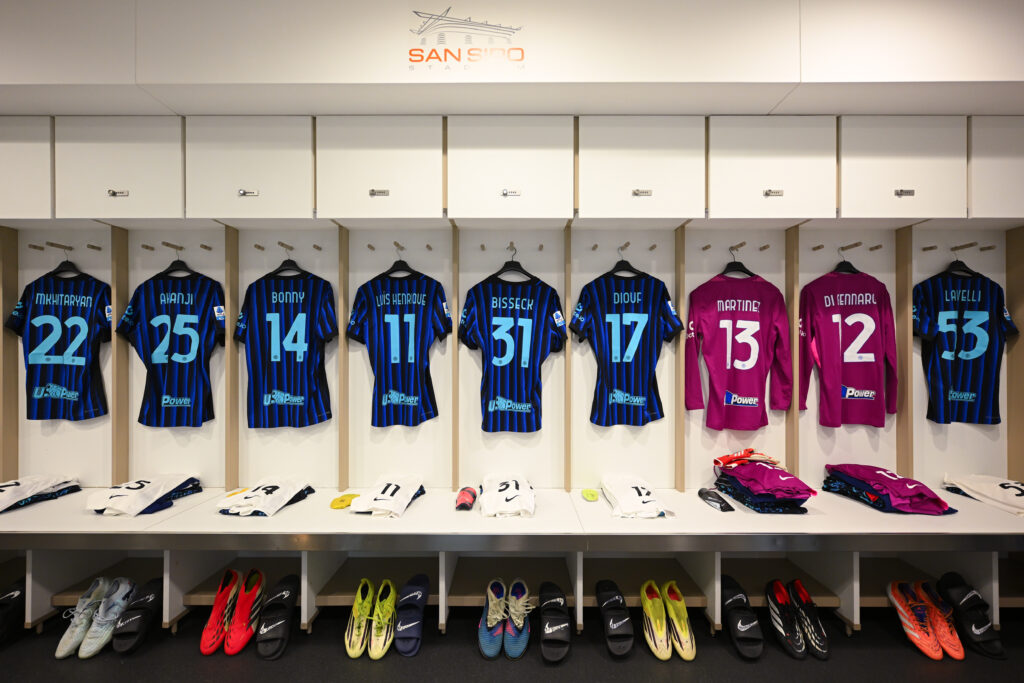 Spogliatoio Inter