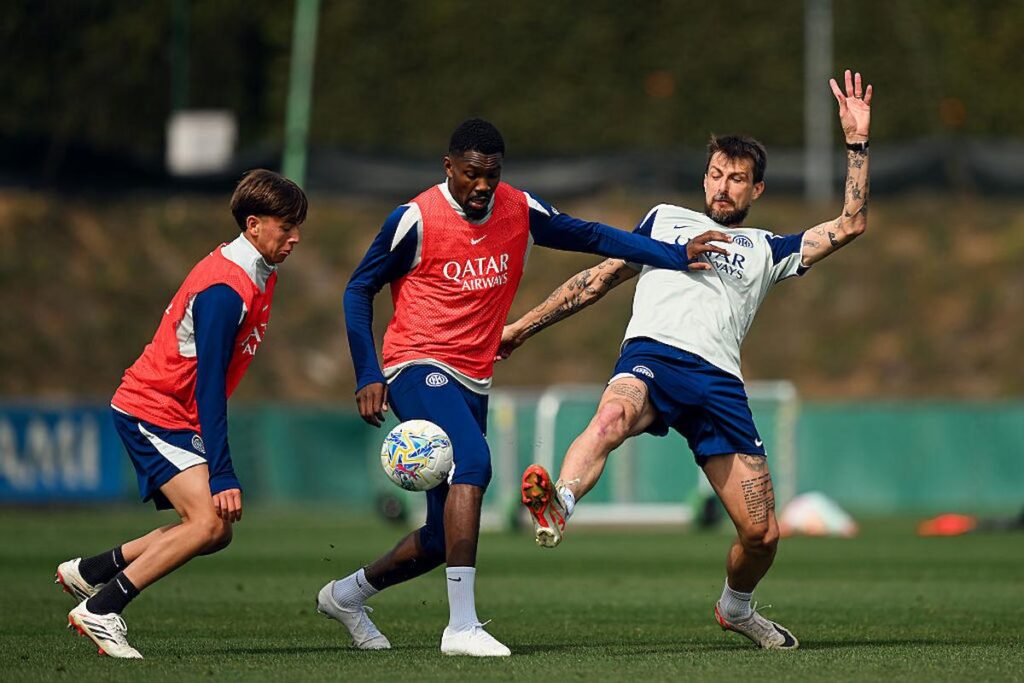 inter allenamento