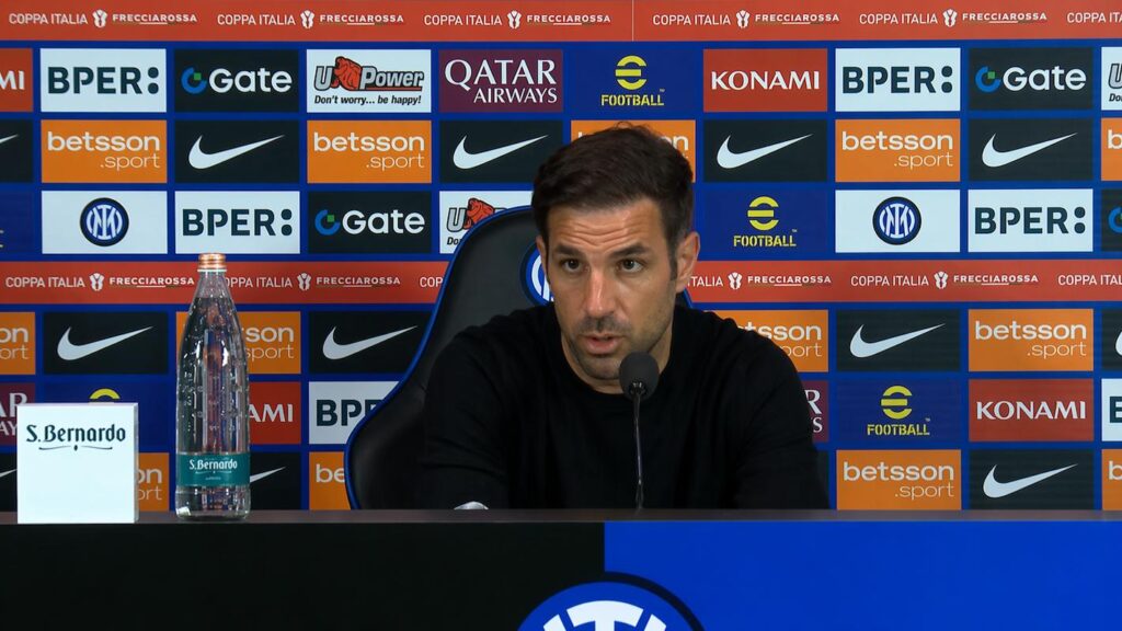 Fabregas in conferenza