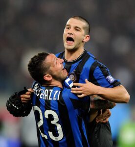 5 maggio 2010 Materazzi Chivu Finale Coppa Italia FC Internazionale Milano v AS Roma - Tim Cup