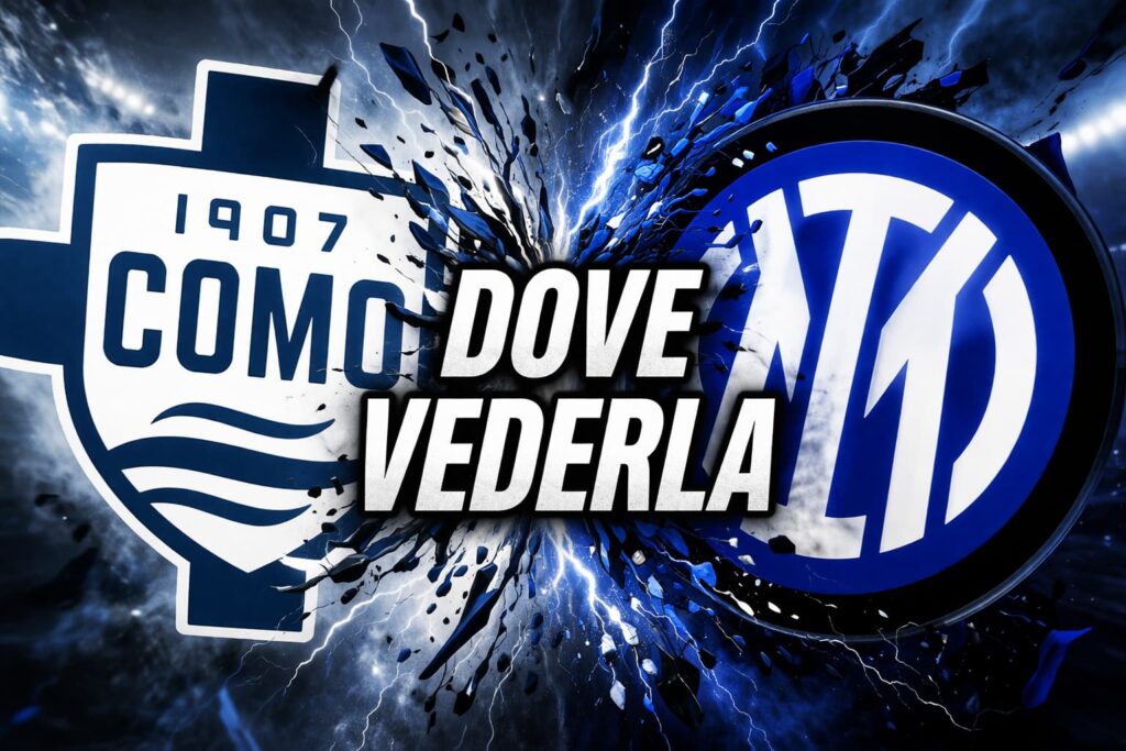 Como Inter dove vederla