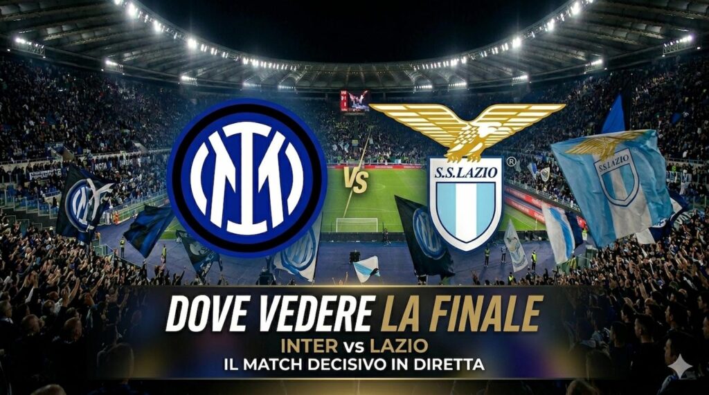 dove vedere inter lazio finale coppa italia