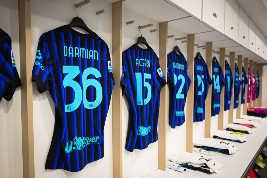 Inter spogliatoio