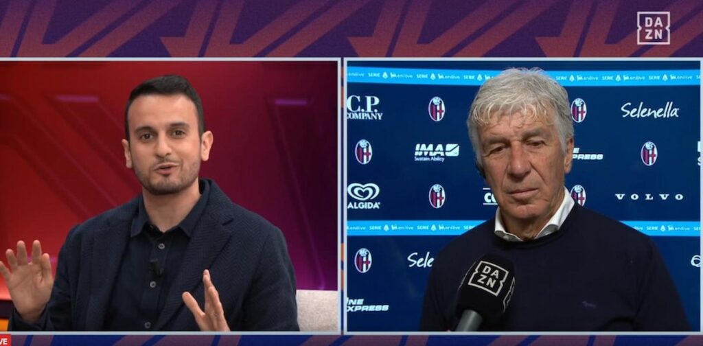 dazn fanzone gasperini roma (1)