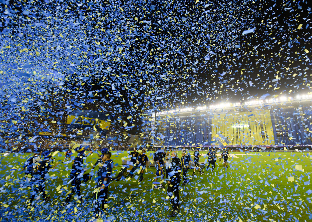 Boca Juniors Celebrate Championship at La Bombonera