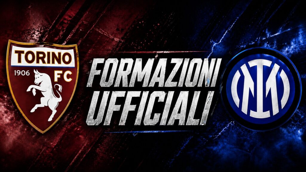 Torino-Inter, formazioni ufficiali