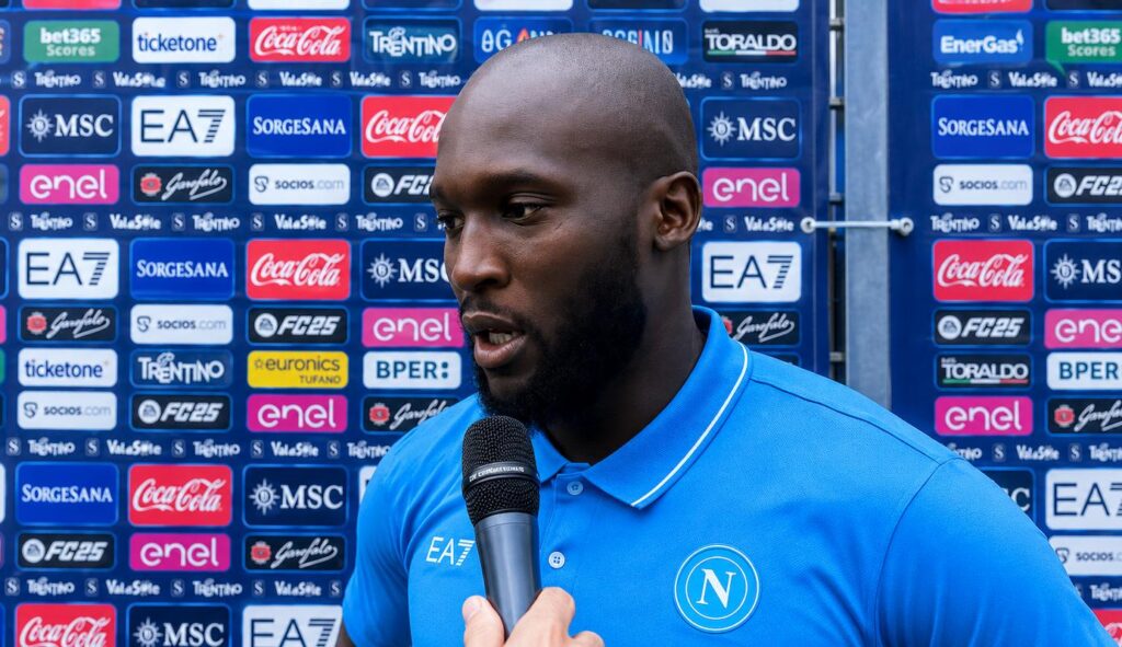 Romelu Lukaku lascia il Napoli