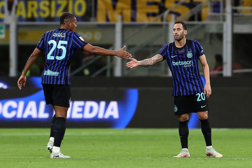 akanji e calhanoglu