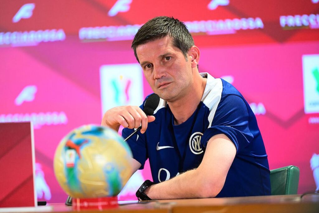 mister chivu conferenza pre lazio inter coppa italia