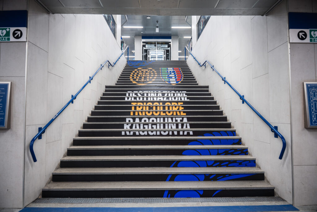 stazione tricolore nerazzurra