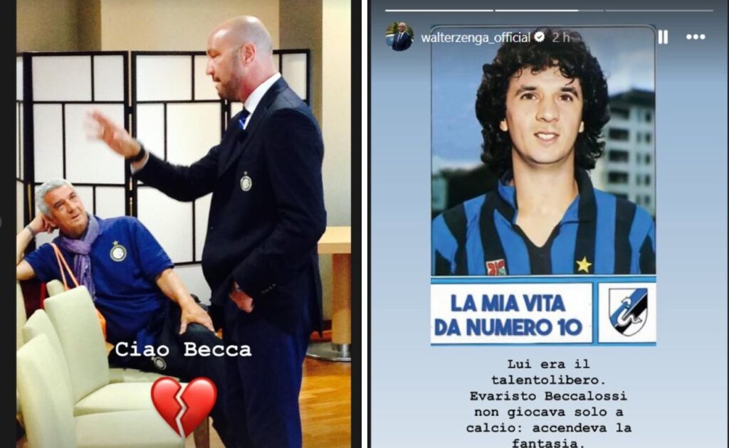beccalossi cordoglio zenga