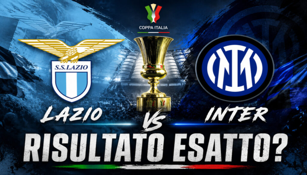 lazio inter risultato esatto quote