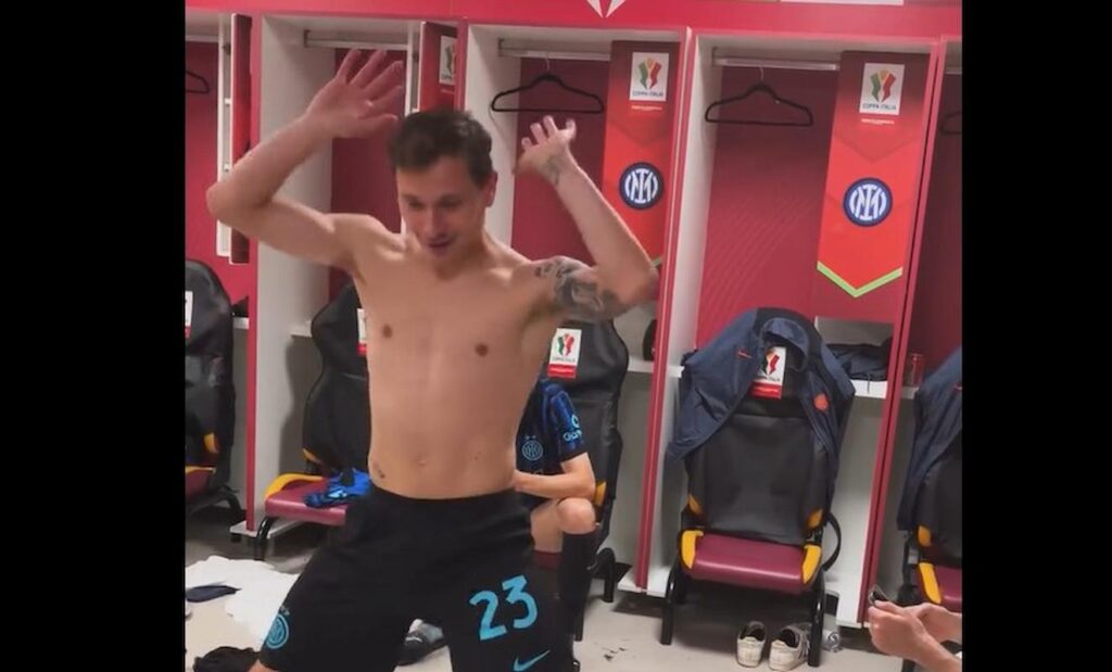 barella scatenato coppa italia